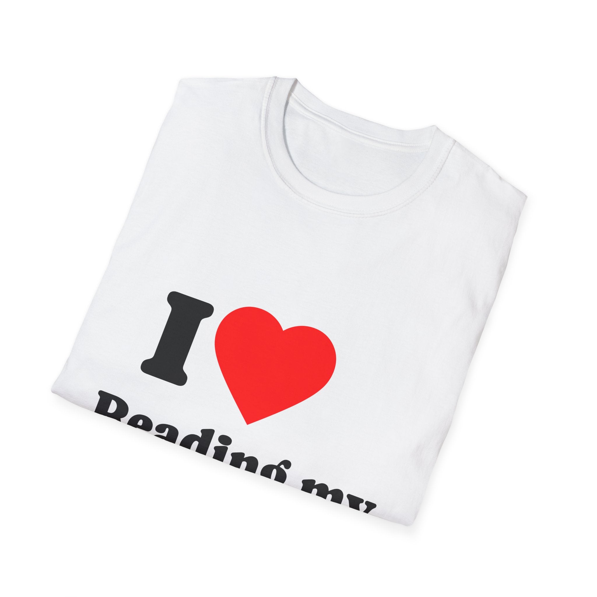T-Shirt — I ♥ Reading my own scans — Tees for Brain Cutting Enthusiasts